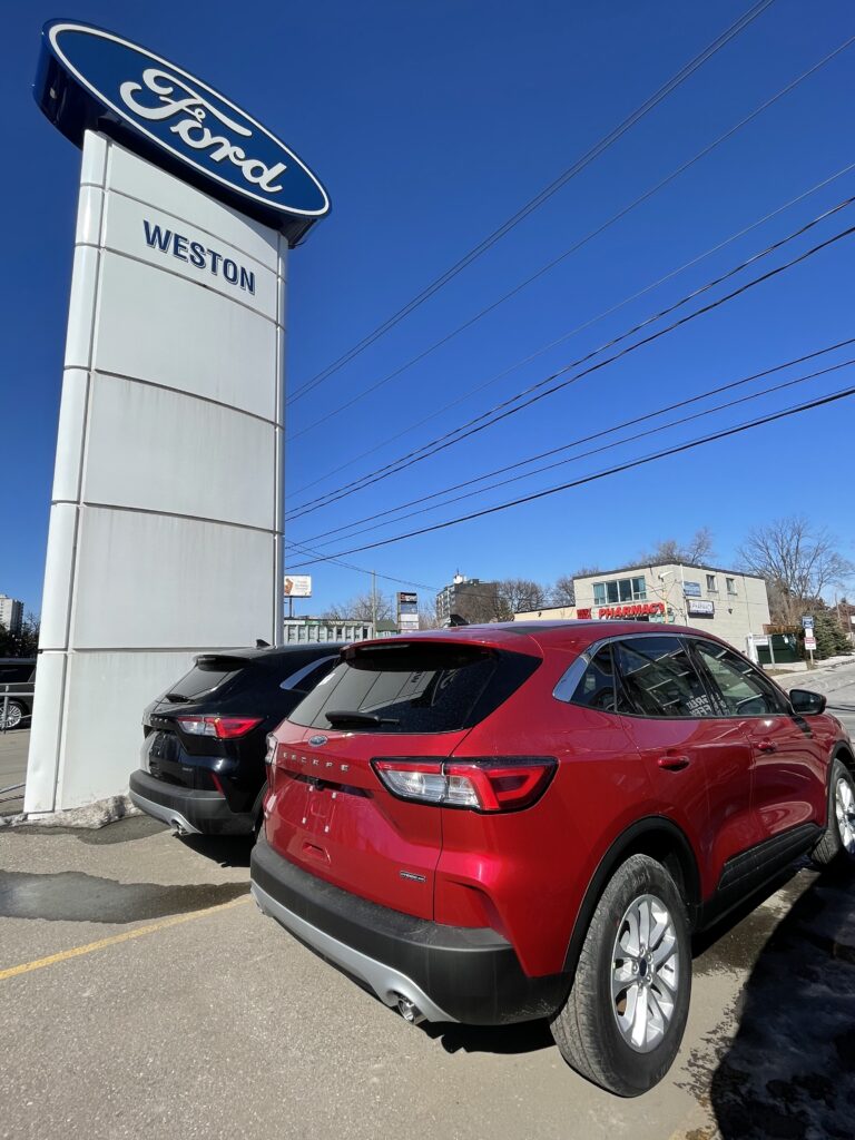 ford escape 2021 toronto