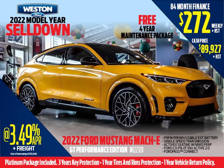 Vehicle Specials Weston Ford