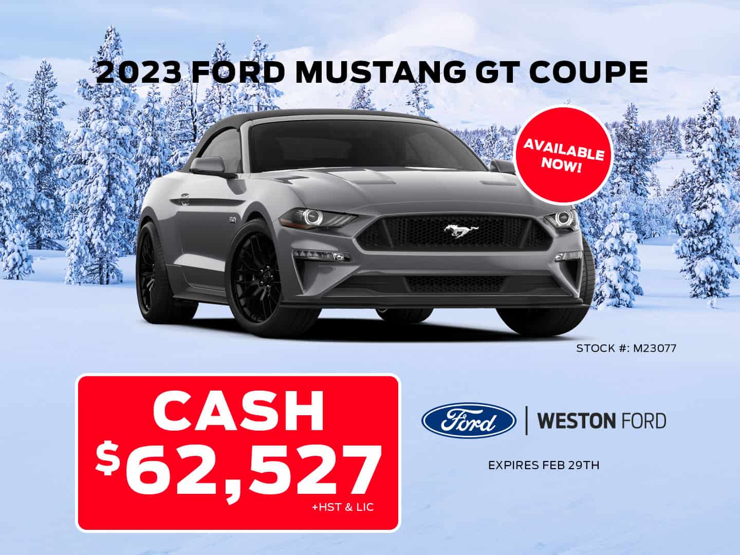 Vehicle Specials Weston Ford