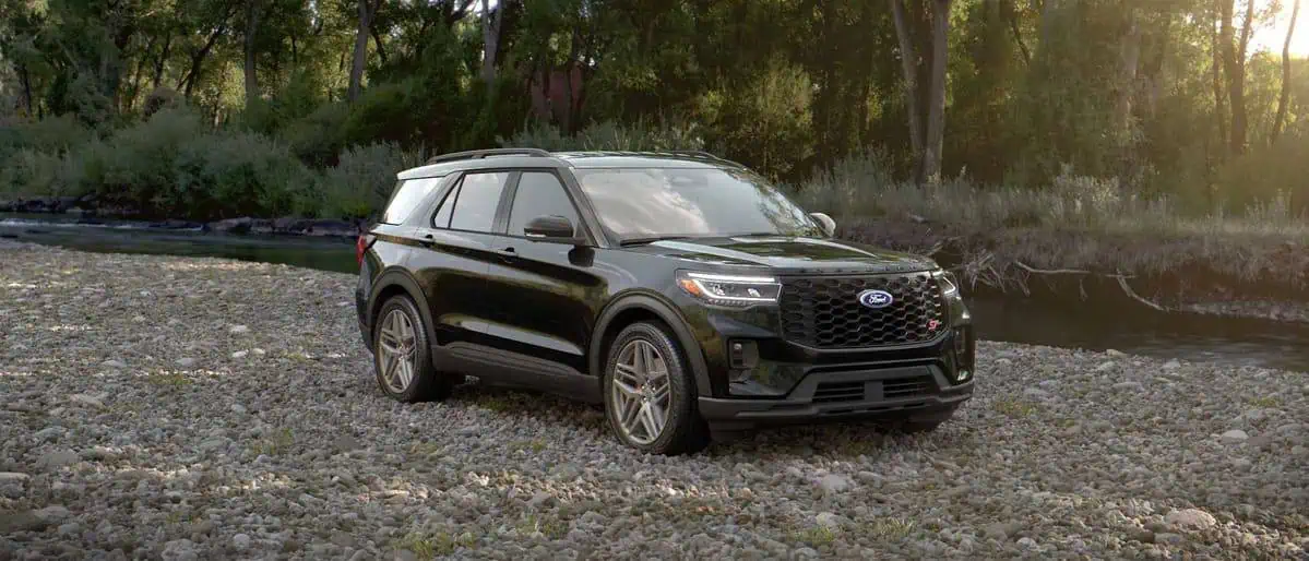 2025 Black Ford Explorer