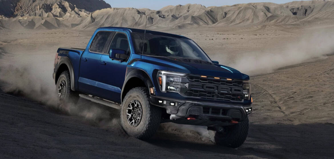 2025 Blue Ford F-150