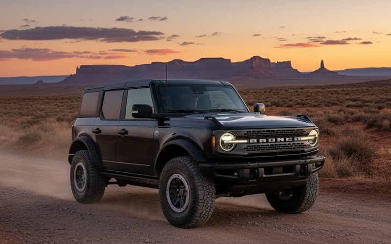 2025 Black Ford Bronco