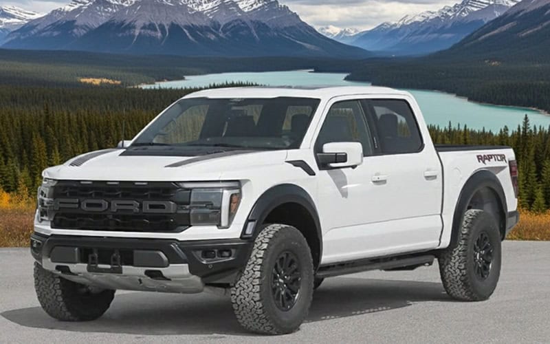 2025 White Ford F-150
