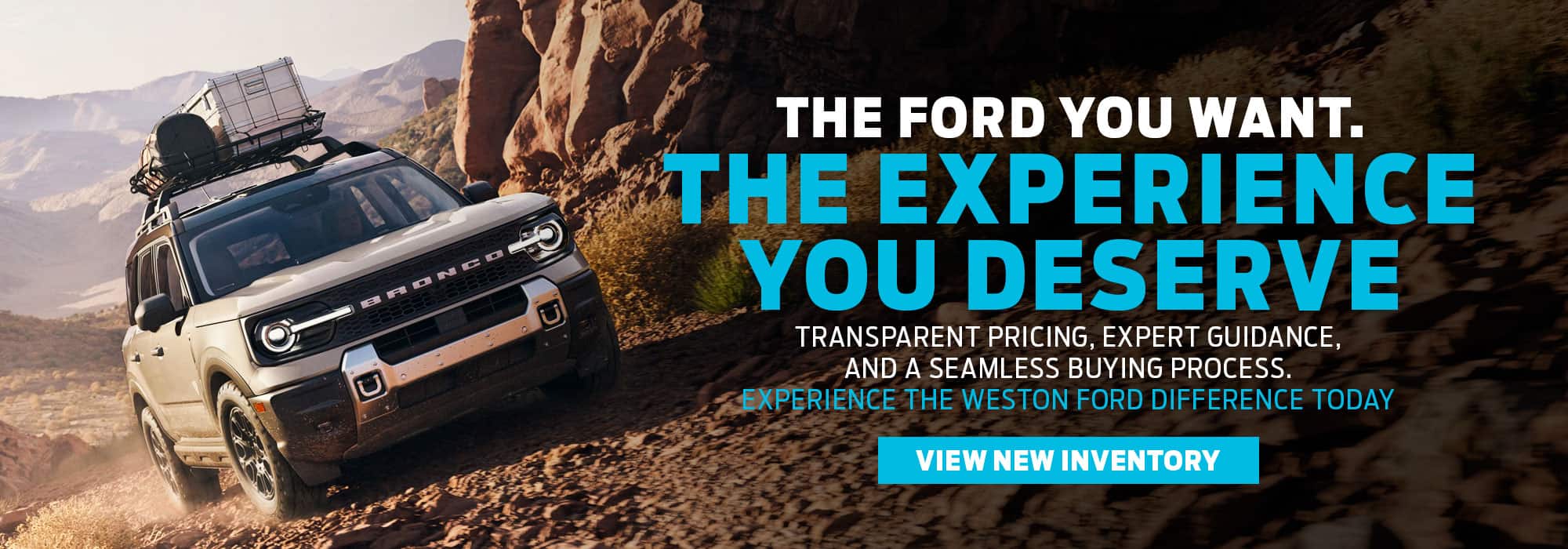 The Experience You Deserve