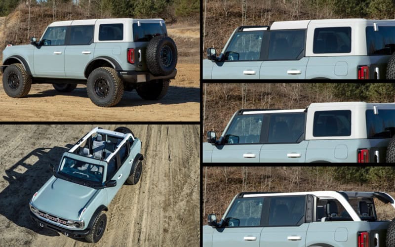 2026 Blue Ford Bronco